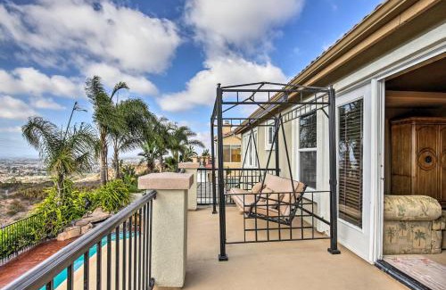 Ocean View Hills Casa | Luxe San Diego Getaway with Pool and Ocean Views