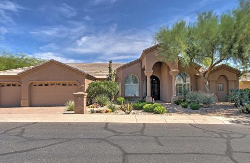 North Scottsdale Casa | Luxe Scottsdale Home with Pool and Mountain Views!