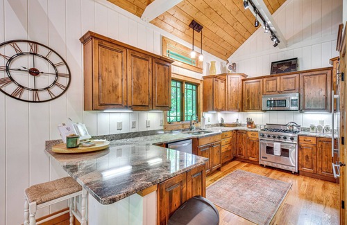 Cullowhee Casa | Luxe Trillium Home w/ Fire Pit, 5 Mi to Cashiers