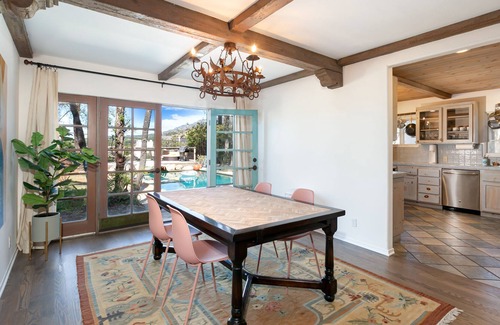 Altadena Casa | Luxe Villa with Private Pool, Hot Tub, Fireplace, WiFi, Central AC - Dogs OK