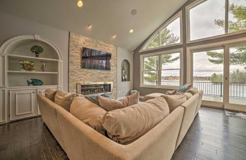West Branch Casa | Luxe Waterfront Home with Private Lake Access!
