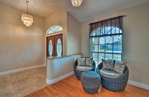 Gulf Cove Casa | Luxe Waterfront Oasis with Dock, Heated Pool and Spa!