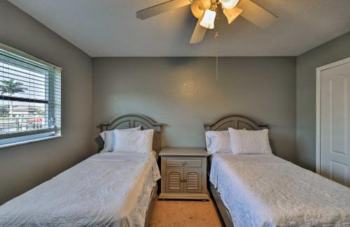 Gulf Cove Casa | Luxe Waterfront Oasis with Dock, Heated Pool and Spa!