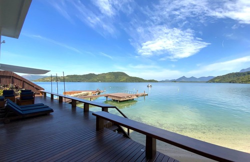 Frade Casa | Luxo Brasil #AR01 Mansión Praia da Árvore 09 Suites Playa Privada Angra Alquiler de Vacaciones