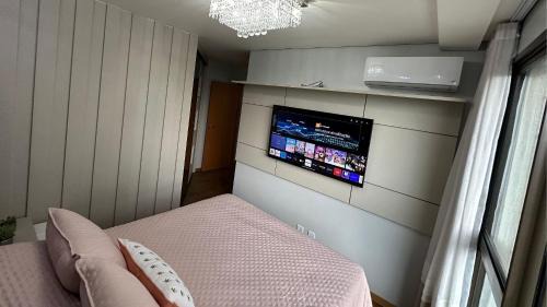 Penha Apartamento | Luxo com Ar, Piscina Aquecida e Vista Mar