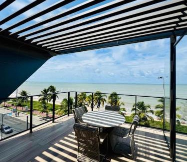 Cabo Branco Apartamento | Luxo e vista privilegiada Mar de Cabo Branco