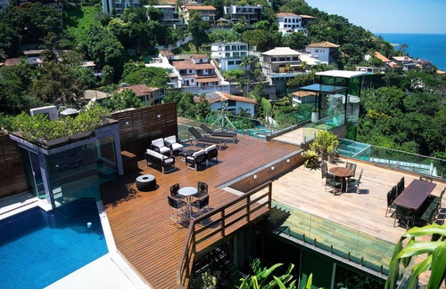 Joatinga Casa | LUXO BRASIL #RJ752 Le Joux Mansion 04 Suites y 02 Habitaciones Joá Alquiler Temporario