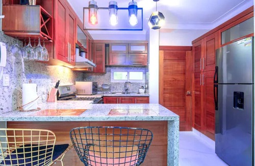 Santiago de los Caballeros Condominio | Luxury Penthouse w/ Rooftop, Balcony & Pool Table