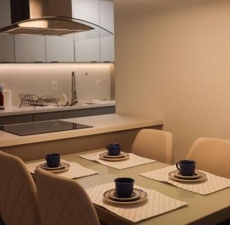 Batel Apartamento | Luxuoso apto 2 quartos na Av do Batel- Academia, Piscina aquecida e Churrasqueira