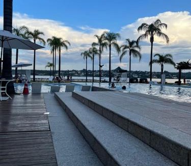 Brasilia Apartamento | Luxuoso Flat Brisas do Lago Terraço Aconchegante