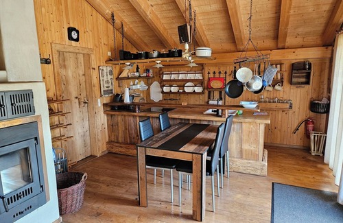 Sankt Englmar Chalet De Esquí | Luxuriös Ausgestattetes Blockhaus Inkl. Außensauna und Beheizbarem Badebottich