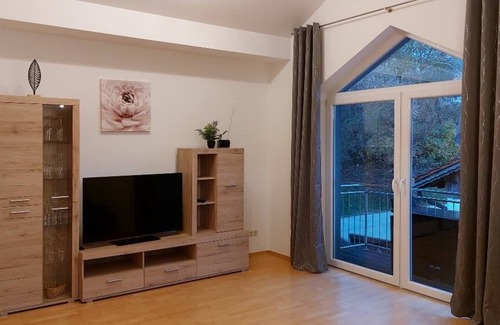 Breitenberg Apartamento | Luxuriöse Ferienwohnung mit Badewanne und Balkon
