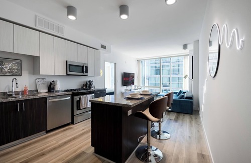Pico - Robertson Apartamento | Luxurious 1BDr, Unbelievable Views,Free Parking, Gym, Pool