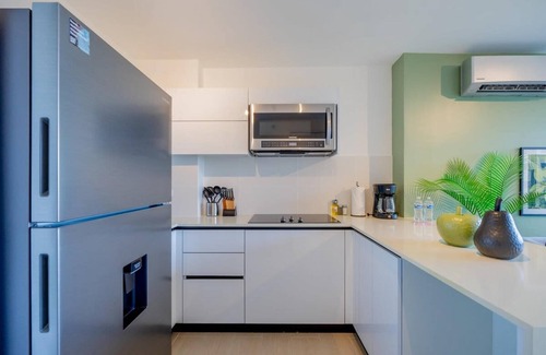 San Francisco Apartamento | Luxurious 1BR Apartment With Stunning Balcony View