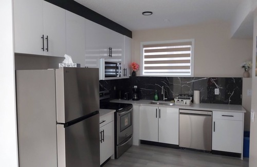 Northeast Edmonton Casa | Luxurious 2 BDRMS Basement Legal Suite