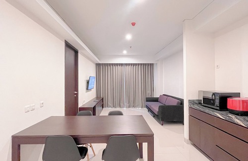 By Pass Ngurah Rai Apartamento | Luxurious 2BR (No Kitchen) Apartment at Skales Residence Nusa Dua Bali