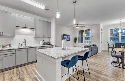 Hayes Apartamento | Luxurious 3BR King Suite—Mins to Downtown Durham!
