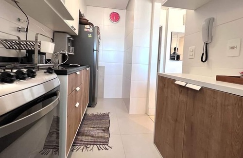 Santos Apartamento | Luxurious apartment overlooking Santos Beach - Marea 213