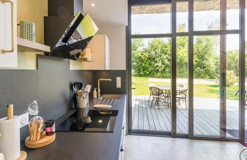 Reville Cabaña | Casa independiente con jardín privado y terraza a 1 km de la playa de Jonville