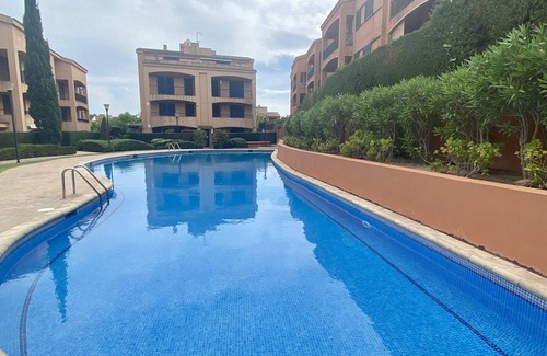 L Almadrava Apartamento | Dúplex espectacular con piscina a 150m de la Cala Ribellet, 3 hab, 2 baños, A/C, ideal para familias.