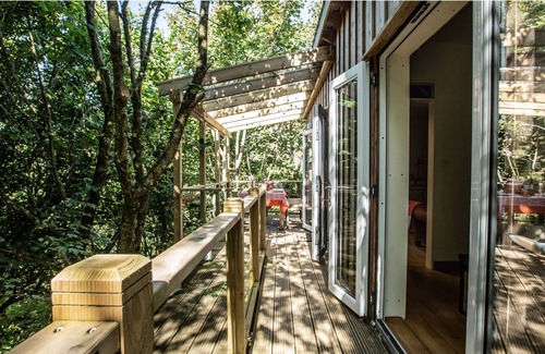 Porthtowan Cabina | Luxurious eco treetop cabin 5 mins from the beach