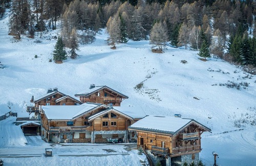 Plagne 1800 Chalet De Esquí | Lujoso chalet 7 hab. con jacuzzi y sauna, cerca del telesilla