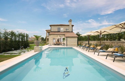 Korenici Villa | Luxurious Istrian Villa Zoe with Private Pool and Organic Garden