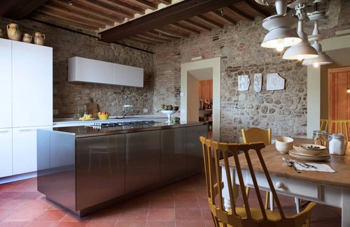 Monteleone d'Orvieto Apartamento | Residencia lujosa y romántica, interiores de diseño, piscina climatizada e hidromasaje, vistas