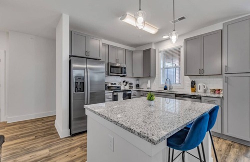 Hayes Apartamento | Luxurious King 2BR Suite—Mins to Downtown Durham!