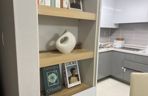 Nam-Gu Apartamento | Luxurious, newly built 2-bedroom apartment next to beautiful Taehwa river