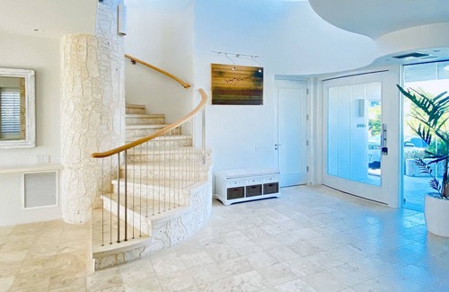 Bethune Beach Casa | Luxurious Oceanfront Beach House on a Private Beach. Must read description!