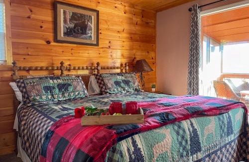 Gatlinburg - Pigeon Forge Chalet De Esquí | Luxurious Pigeon Forge Cabin, w/HotTub, EasyDrive, Arcade Game, Panoramic Views