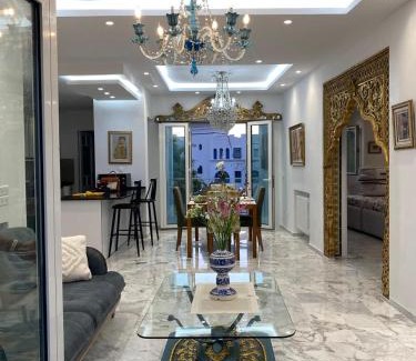 La Marsa Apartamento | Luxurious Sea View with Private Beach in Gammarth, Marsa