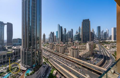 Downtown Dubai Apartamento | Luxurious Studio with Burj Khalifa View Direct Dubai Mall Access - Kempinski Hotel