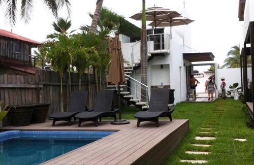 Los Pascuales Complejo | Luxurious Surf Resort in Pascuales Mexico - Room #4 Private - On the Beach