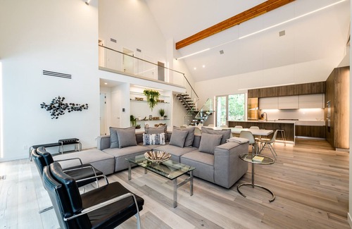 Union Pier Casa | Luxurious Union Pier Home w/ Private Heated Pool, Hot Tub, and Sauna!