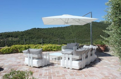 Spedalicchio Villa | Lujosa villa en la frontera entre Toscana y Umbría con capacidad para 28
