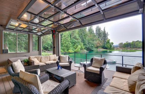 Ridgefield Casa | Luxurious Waterfront Retreat with Private Pond!