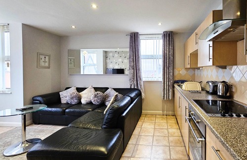 Bispham Apartamento | Vista a parte del mar-Lujoso-Apartamento-Baño Privado-Second Floor