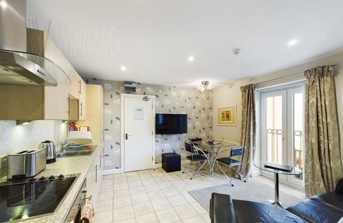 Bispham Apartamento | Apartamento-Ejecutivo-Baño con ducha-Balcón-Ground Floor