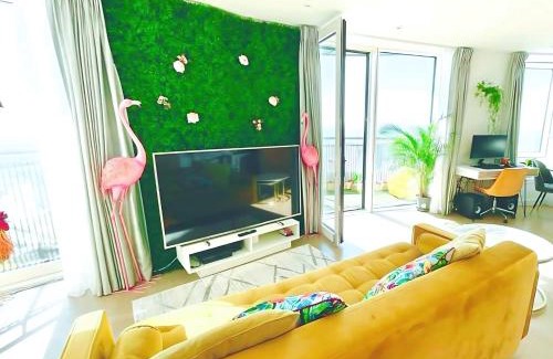 Barking Apartamento | Luxury 1-Bedroom Apt with Stunning London Views