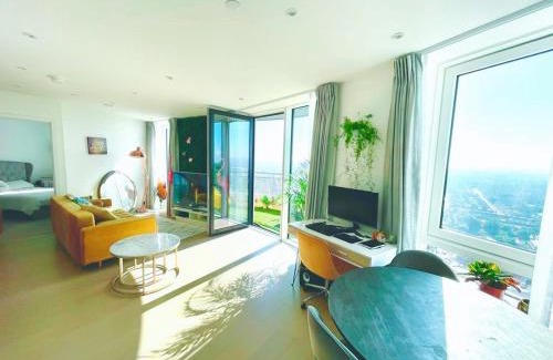 Barking Apartamento | Luxury 1-Bedroom Apt with Stunning London Views