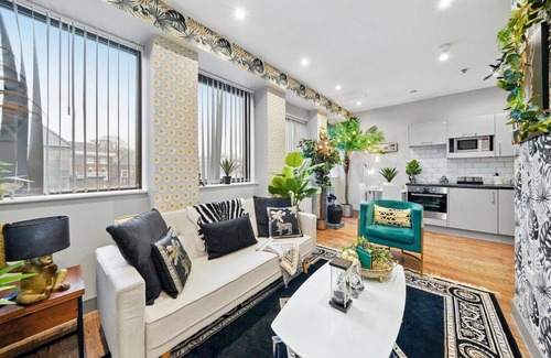 Maidstone Apartamento | Luxury 1bed Studio Apt-city Centre-wifi-parking