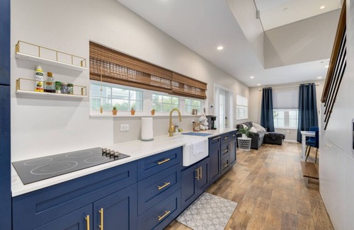 Downtown Dunedin Casa | Luxury 2 bedroom tiny home with pool "Skye"