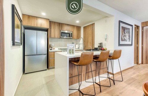 Hipódromo Apartamento | Luxury 2 BR Condo - Rooftop Pool with City View