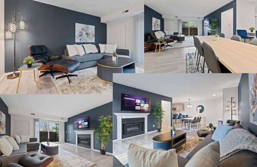Bryant Pattengill West Apartamento | Luxury 2BD | DT Ann Arbor | 3 Beds | Free Parking