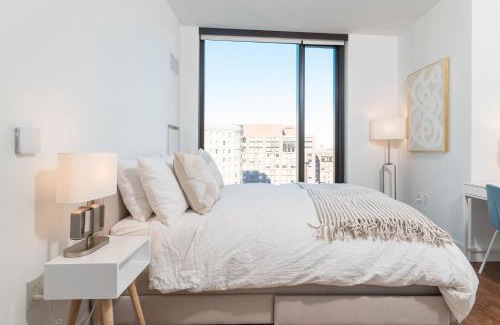 Back Bay East Apartamento | Luxury 2BR BackBay Boston Common T-station Roof Top Lounge Gym