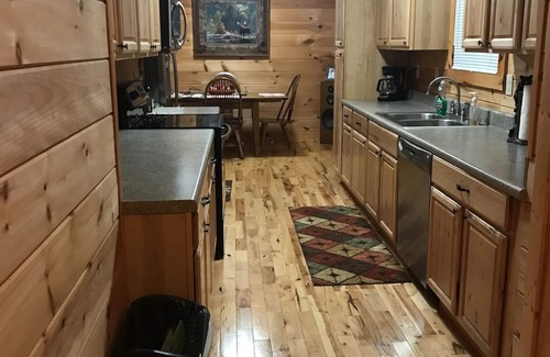 Vein Mountain Cabina | Nuevo Lujo 2.3 Log Cabin Inicio