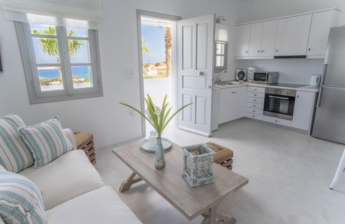 Nea Cryssi Akti Villa | Lujo, 6 br, Villa frente al mar, Villa Agia Irini Cove con piscina privada
