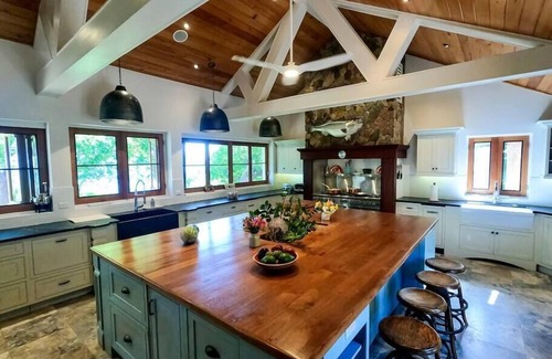 Great Camanoe Island Villa | Luxury 7BR waterfront villa w/ instaviews & boat